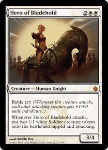 Hero of Bladehold Mirrodin Besieged